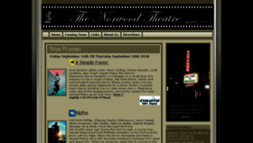 What Norwoodtheatre.com website looked like in 2018 (5 years ago)