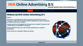 What Nva-online.nl website looked like in 2018 (5 years ago)