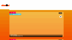 What Nickelodeon.se website looked like in 2018 (5 years ago)
