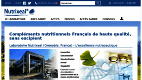 What Nutrixeal.eu website looked like in 2018 (5 years ago)