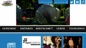 What Nordkirchen.de website looked like in 2018 (5 years ago)