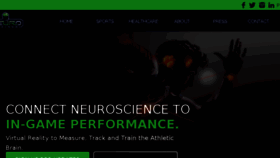 What Neurotrainer.com website looked like in 2018 (5 years ago)