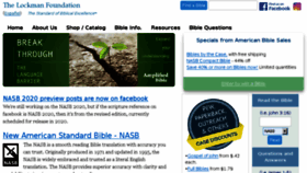 What Nasb.net website looked like in 2018 (5 years ago)
