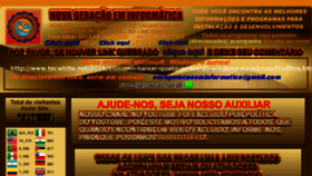 What Novageracaoeminformatica.com.br website looked like in 2018 (5 years ago)