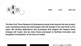 What Nytlabs.com website looked like in 2018 (6 years ago)