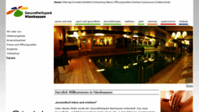 What Nienhausen.de website looked like in 2018 (5 years ago)