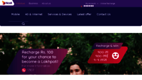 What Ncell.axiata.com website looked like in 2018 (5 years ago)