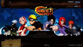 What Narutogame.com.br website looked like in 2018 (5 years ago)