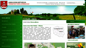 What Nowawieswielka.pl website looked like in 2018 (5 years ago)