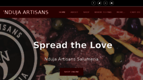 What Ndujaartisans.com website looked like in 2018 (5 years ago)