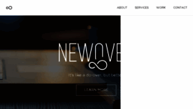 What Newover.com website looked like in 2018 (5 years ago)