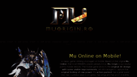 What New.muorigin.ro website looked like in 2018 (5 years ago)