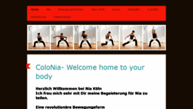 What Niacolonia.de website looked like in 2018 (5 years ago)