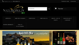 What Naturopolis.fr website looked like in 2018 (5 years ago)