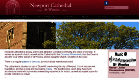 What Newportcathedral.org.uk website looked like in 2018 (5 years ago)