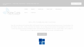 What Newlife-counseling.com website looked like in 2018 (5 years ago)