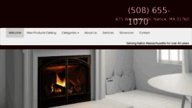 What Natickfireplace.biz website looked like in 2018 (5 years ago)