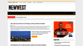 What Newwest.net website looked like in 2018 (5 years ago)