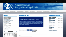 What Nkk.se website looked like in 2018 (5 years ago)