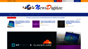What Newsdigitize.co.in website looked like in 2018 (5 years ago)