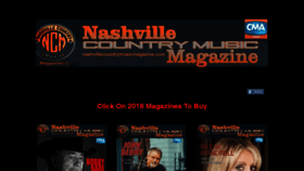 What Nashvillecountrymusicmagazine.com website looked like in 2018 (5 years ago)
