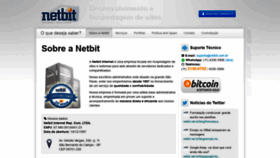What Netbit.com.br website looked like in 2018 (5 years ago)