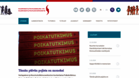 What Nuorisotutkimusseura.fi website looked like in 2018 (5 years ago)
