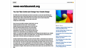 What News-worldsummit.org website looked like in 2018 (5 years ago)