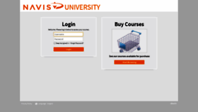 What Navisuniversity.com website looked like in 2018 (5 years ago)