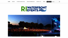 What Newportwaterfrontevents.com website looked like in 2018 (5 years ago)
