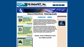 What Njmetronet.com website looked like in 2018 (5 years ago)