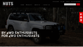What Nutsabout4wd.com.au website looked like in 2018 (5 years ago)