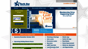 What Northstarccu.com website looked like in 2018 (5 years ago)