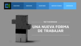 What Netherman.es website looked like in 2018 (5 years ago)