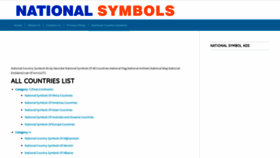 What National-symbol.com website looked like in 2018 (5 years ago)