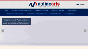 What Nolinearts.com website looked like in 2018 (6 years ago)
