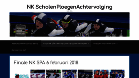 What Nkspa.nl website looked like in 2018 (5 years ago)