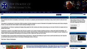 What Northamptondiocese.org website looked like in 2018 (5 years ago)