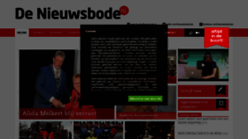 What Nieuwsbode-zeist.nl website looked like in 2018 (5 years ago)