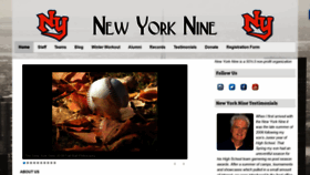 What Newyorknine.org website looked like in 2018 (5 years ago)
