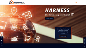 What Norwelltechnologygroup.com website looked like in 2018 (5 years ago)