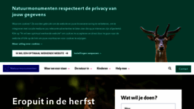 What Natuurmonumenten.nl website looked like in 2018 (5 years ago)