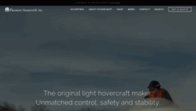 What Neoterichovercraft.com website looked like in 2018 (5 years ago)