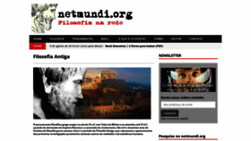 What Netmundi.org website looked like in 2018 (5 years ago)