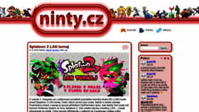What Ninty.cz website looked like in 2018 (5 years ago)