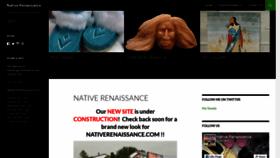 What Nativerenaissance.com website looked like in 2018 (5 years ago)