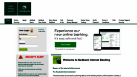What Netbank.co.za website looked like in 2018 (6 years ago)