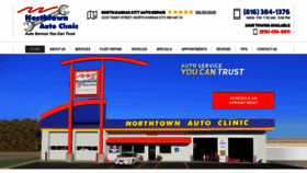 What Northtownautoclinic.com website looked like in 2018 (5 years ago)