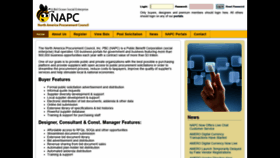 What Napc.pro website looked like in 2018 (5 years ago)