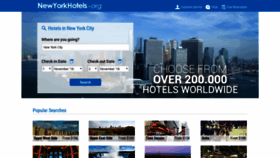 What Newyorkhotels.org website looked like in 2018 (5 years ago)